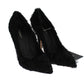 Dolce & Gabbana Elegant Pumps in Luxe Xiangao Fur Leather