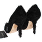 Dolce & Gabbana Elegant Pumps in Luxe Xiangao Fur Leather