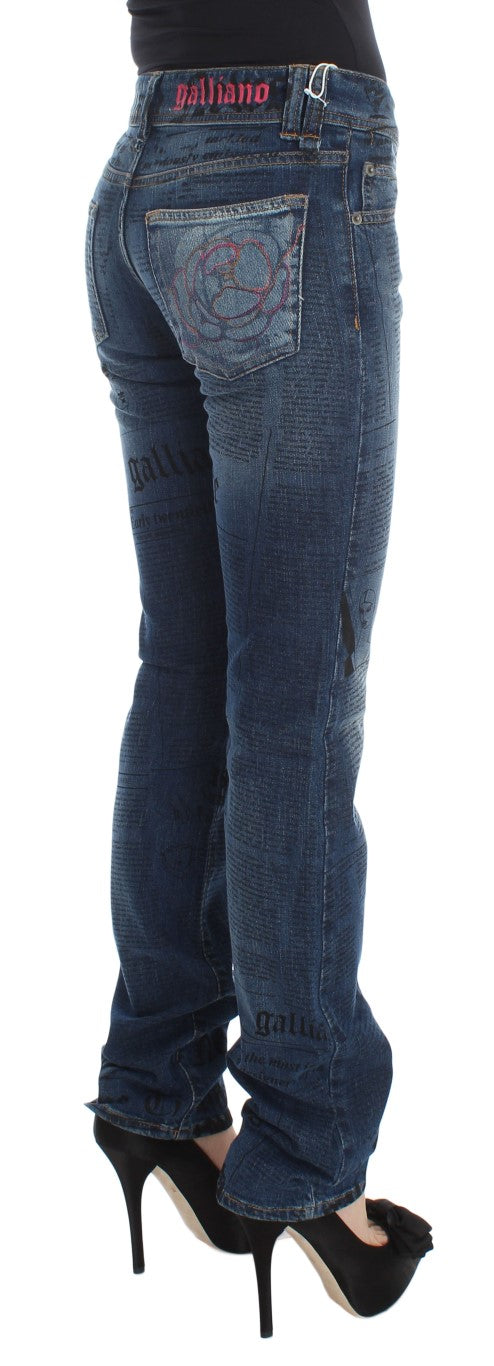 Elegant Slim Bootcut Denim Jeans - SEHABRANDS