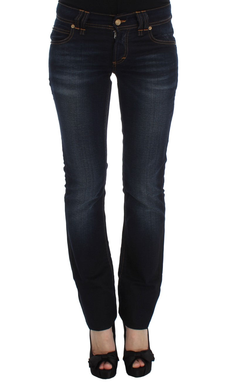 Elegant Slim Fit Designer Jeans - SEHABRANDS