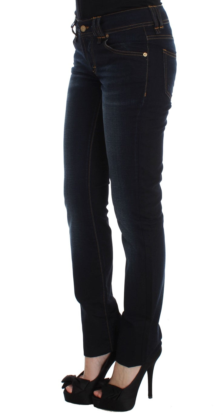 Elegant Slim Fit Designer Jeans - SEHABRANDS