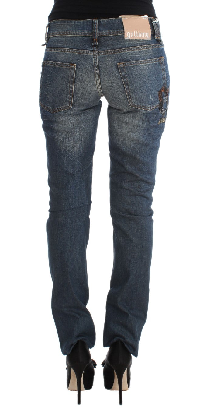 Chic Slim Fit Blue Jeans - SEHABRANDS