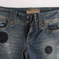 Chic Slim Fit Bootcut Jeans in Blue Wash - SEHABRANDS