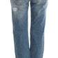 Chic Boyfriend Blue Wash Jeans - SEHABRANDS