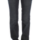 Chic Slim Fit Bootcut Designer Jeans - SEHABRANDS