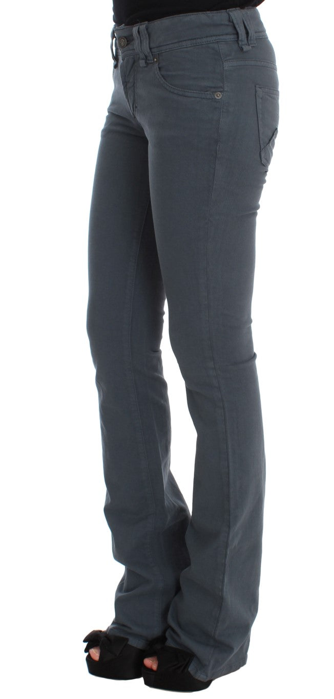 Elegant Slim Fit Bootcut Jeans - SEHABRANDS