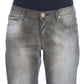 Chic Gray Wash Boyfriend Jeans - SEHABRANDS