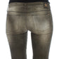 Chic Gray Slim Fit Italian Denim - SEHABRANDS