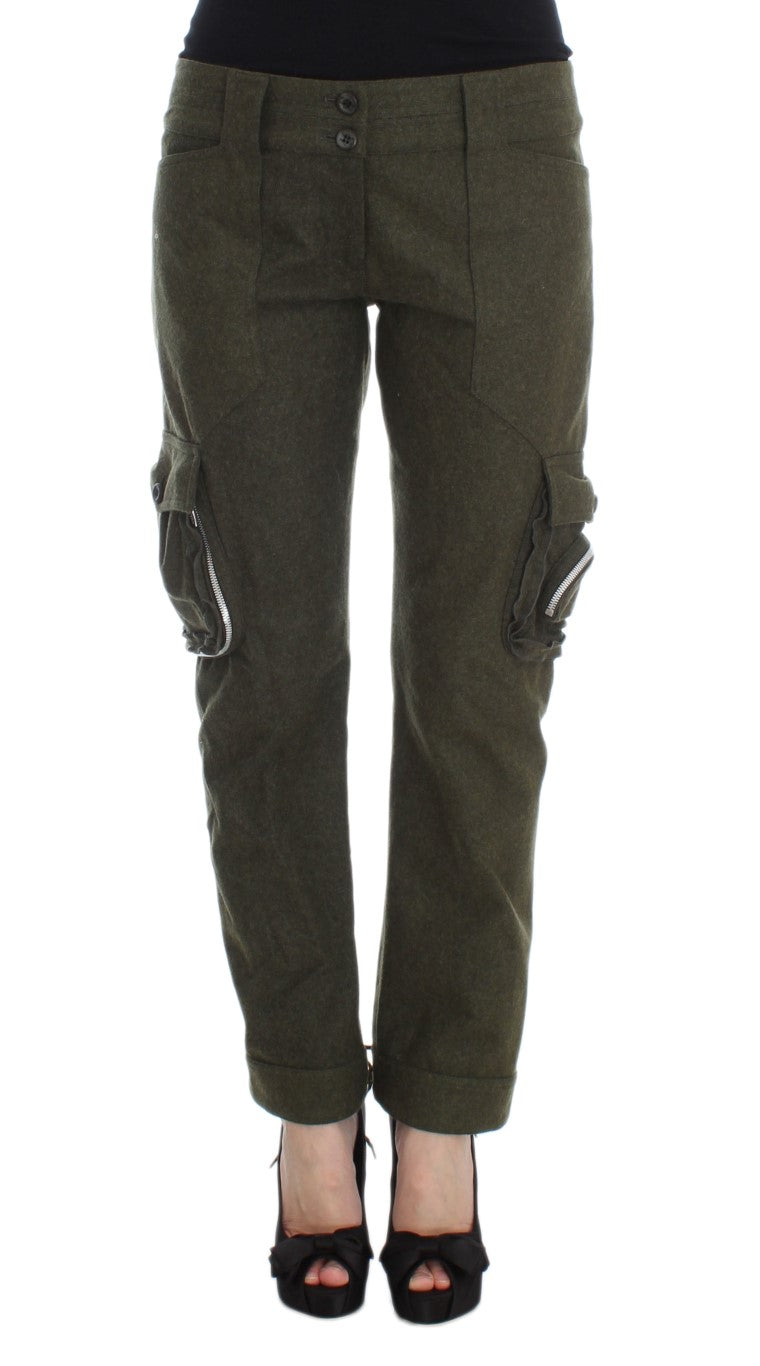 Chic Green Cargo Pants for Effortless Style - SEHABRANDS