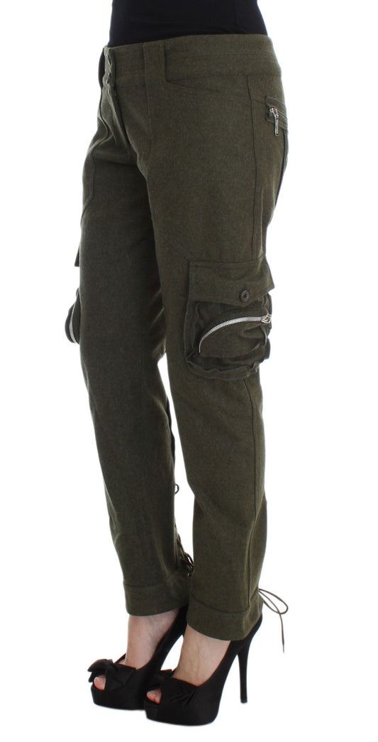 Chic Green Cargo Pants for Effortless Style - SEHABRANDS