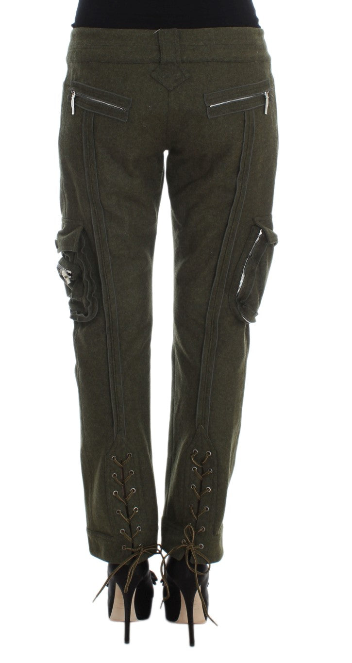 Chic Green Cargo Pants for Effortless Style - SEHABRANDS