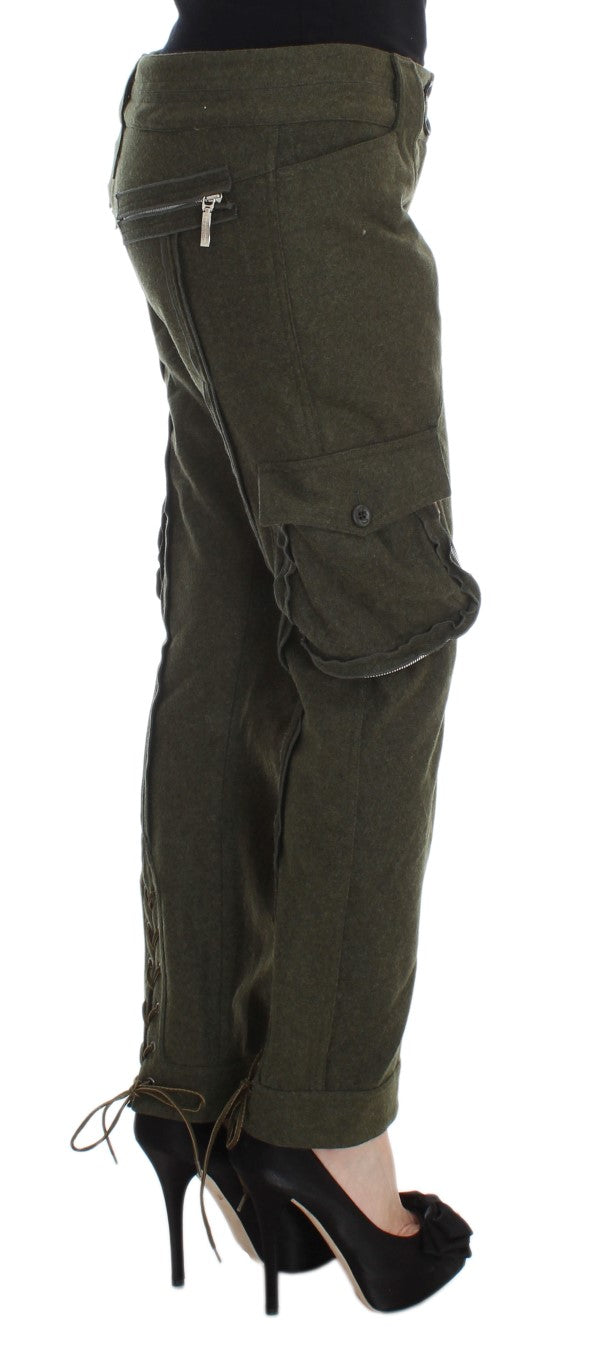 Chic Green Cargo Pants for Effortless Style - SEHABRANDS