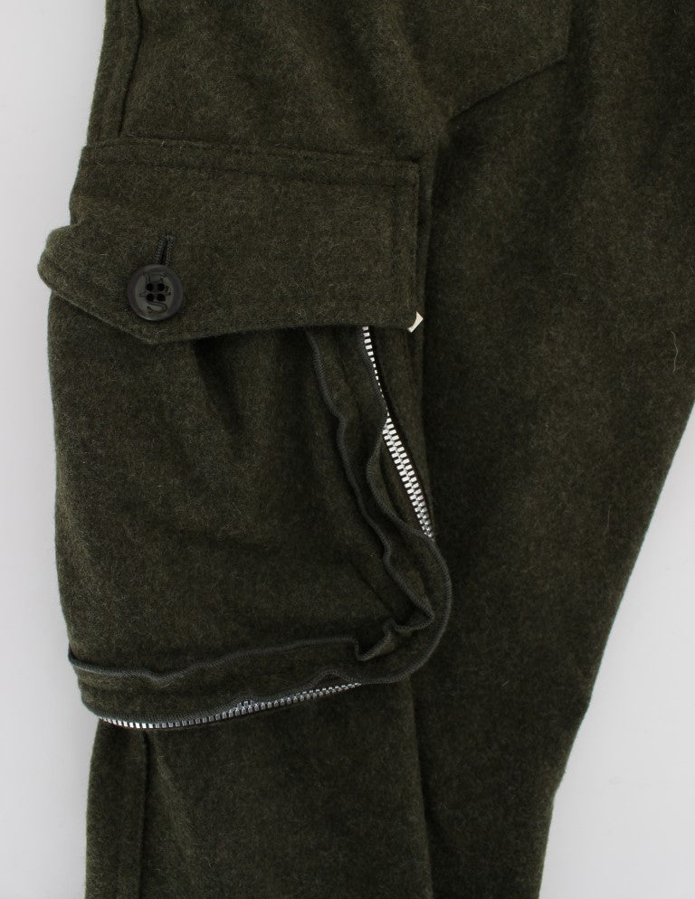 Chic Green Cargo Pants for Effortless Style - SEHABRANDS