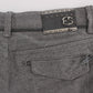 Chic Gray Casual Cotton Pants - SEHABRANDS