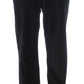 Chic Black Straight Fit Cotton Jeans - SEHABRANDS