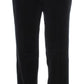 Elegant Black Straight Fit Jeans - SEHABRANDS