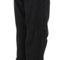 Chic Black Wide Leg Cotton Jeans - SEHABRANDS