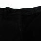 Elegant Black Wide Leg Silk Blend Pants - SEHABRANDS