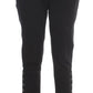 Elegant Cropped Capri Pants in Black - SEHABRANDS