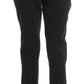 Elegant Cropped Capri Pants in Black - SEHABRANDS