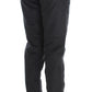 Chic Black Regular Fit Trousers - SEHABRANDS