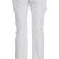 Chic White Nylon Cargo Pants by Italian Designer - SEHABRANDS