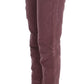 Chic Bordeaux Capri Cropped Cargo Pants - SEHABRANDS