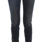 Chic Blue Slim Fit Italian Jeans - SEHABRANDS