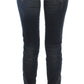 Chic Blue Slim Fit Italian Jeans - SEHABRANDS