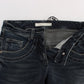 Chic Blue Slim Fit Italian Jeans - SEHABRANDS