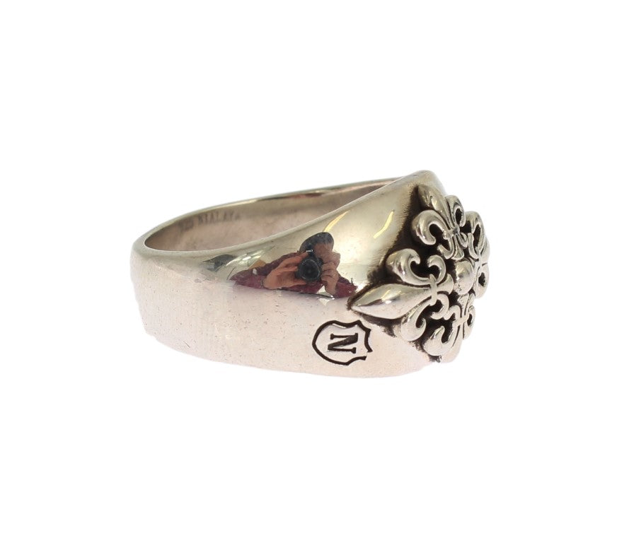 Exquisite Silver Statement Ring for Men - SEHABRANDS