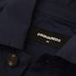 Svelte Dark Blue Cotton Shirt - SEHABRANDS