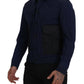 Svelte Dark Blue Cotton Shirt - SEHABRANDS