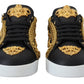 Dolce & Gabbana Elegant Portofino Leather Sneakers in Black