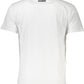 Cavalli Class White Cotton Men T-Shirt