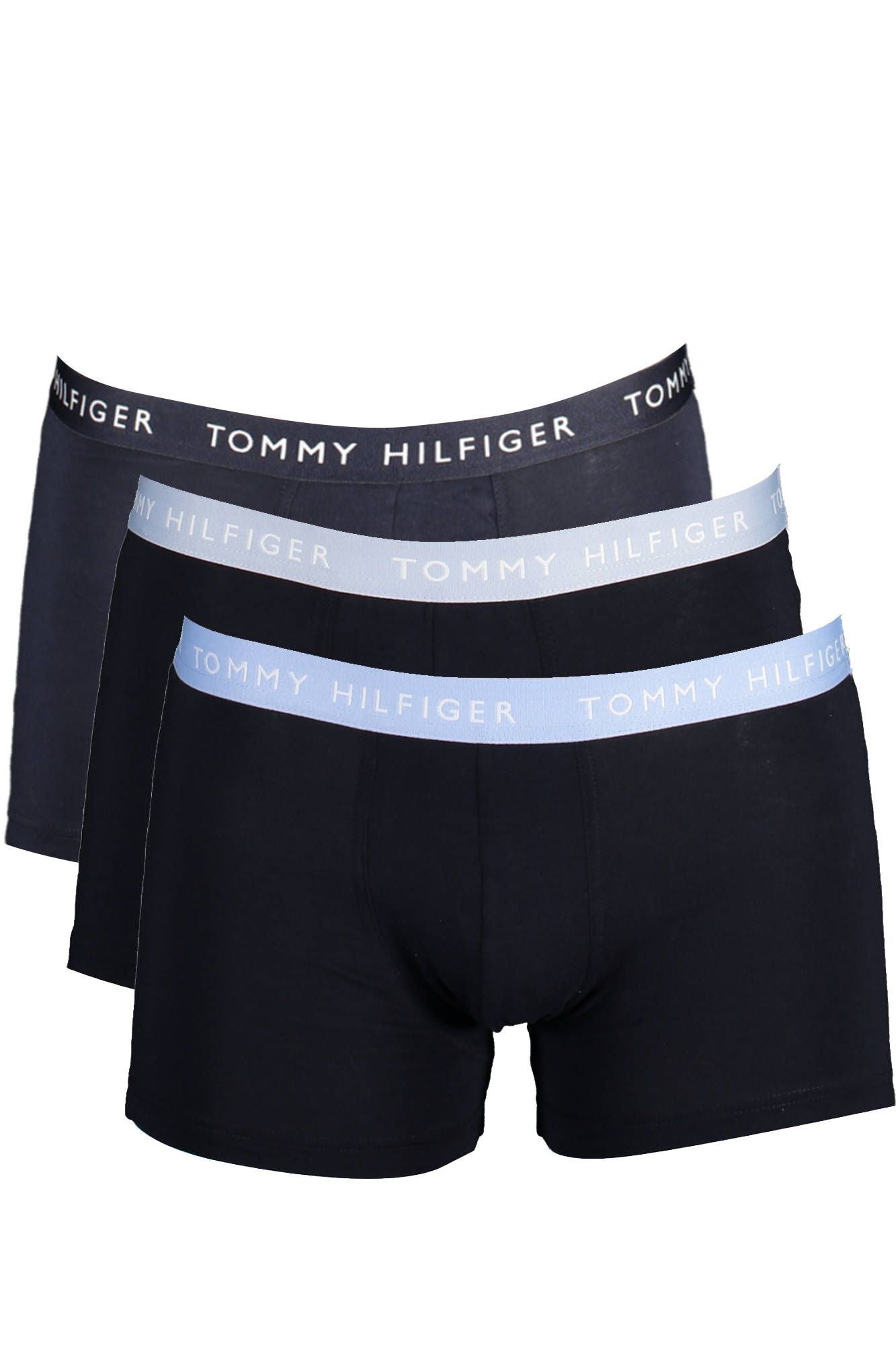 Tommy Hilfiger Black Cotton Men Trunk