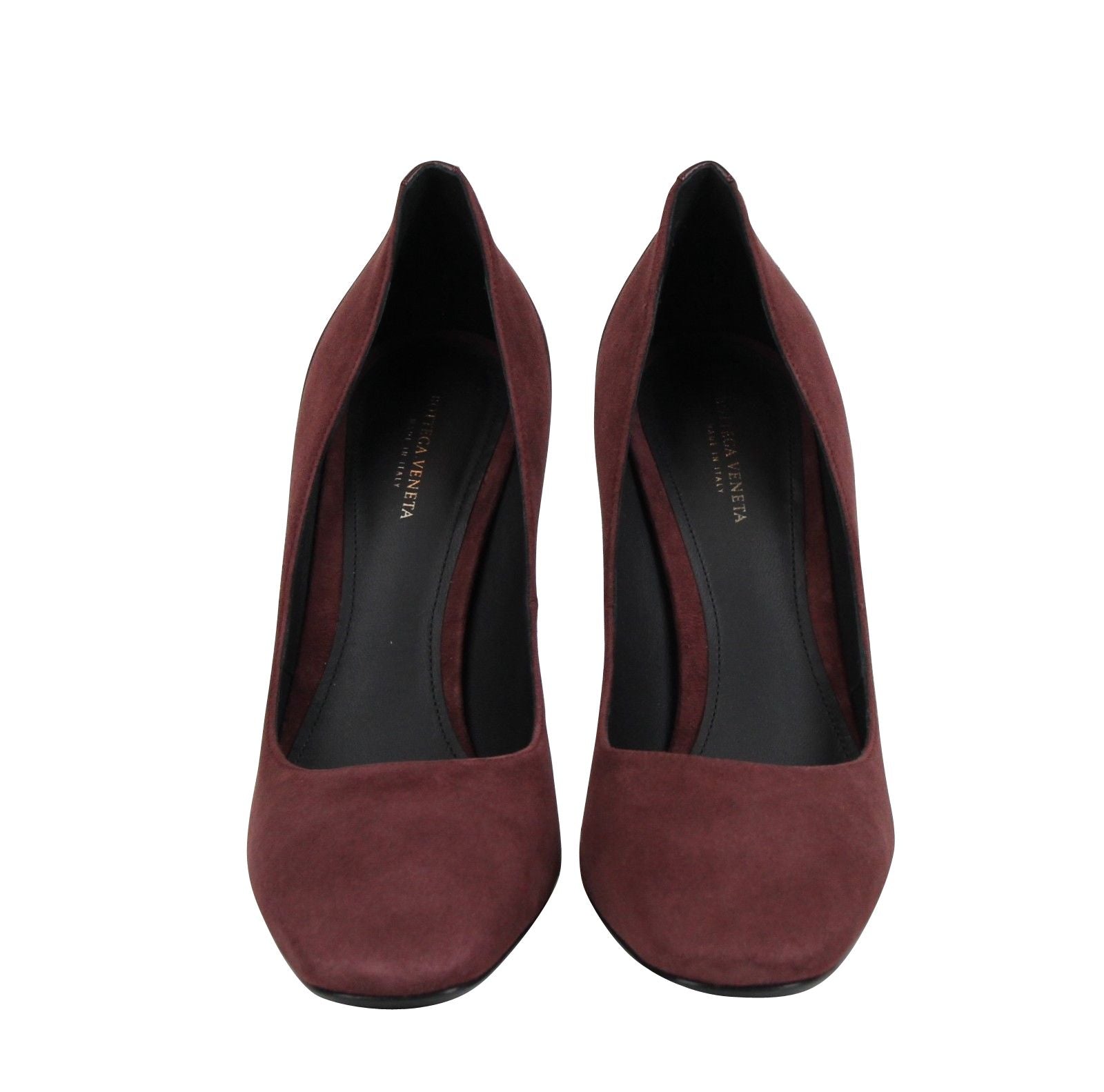 Women's Dark Rose Suede Leather Luxe Heels - SEHABRANDS