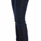 Ermanno Scervino Chic Dark Blue Skinny Jeans - SEHABRANDS