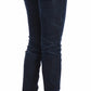 Ermanno Scervino Chic Dark Blue Skinny Jeans - SEHABRANDS