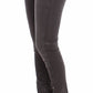 Chic Gray Slim Leg Jeans - Elegance Meets Comfort - SEHABRANDS