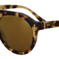 Dolce & Gabbana Chic Tortoiseshell Acetate Sunglasses