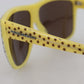 Dolce & Gabbana Stellar Chic Square Sunglasses in Yellow