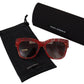 Dolce & Gabbana Sicilian Lace Accented Designer Sunglasses