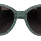 Dolce & Gabbana Elegant Sicilian Lace Designer Sunglasses