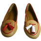 Manika Soft Tan Leather Flat Shoes - SEHABRANDS