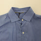 Dapper Blue Cotton Dress Shirt for Men - SEHABRANDS