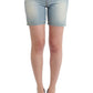 Chic Blue Denim Shorts - Ermanno Scervino - SEHABRANDS