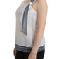 Elegant Cotton-Blend Bow Top - SEHABRANDS