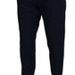 Dolce & Gabbana Chic Slim Fit Chinos in Blue