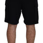 Dolce & Gabbana Elevate Your Summer: Classic Black Bermuda Shorts